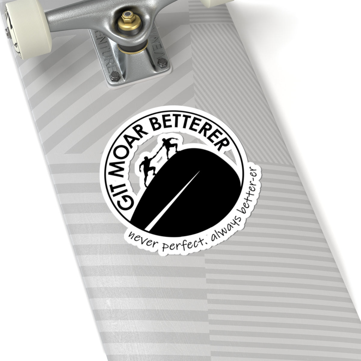 Git Moar Betterer Logo Sticker