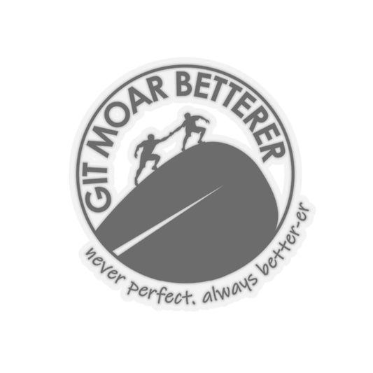 Git Moar Betterer Logo Sticker