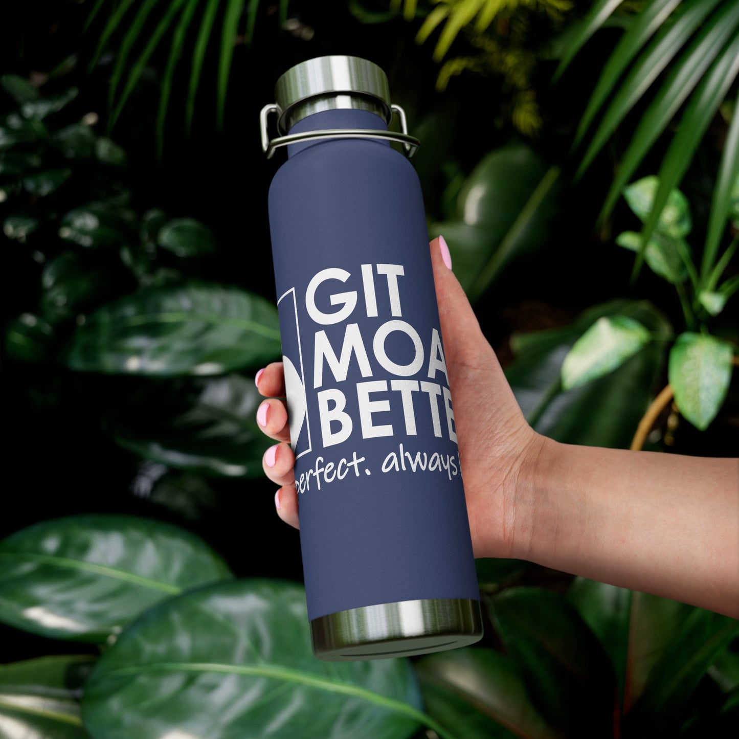 Git Moar Betterer Water Bottle